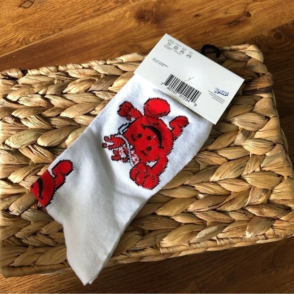 Crazy Socks: Men’s Crew Cut: Kool-Aid Socks 1 Pair